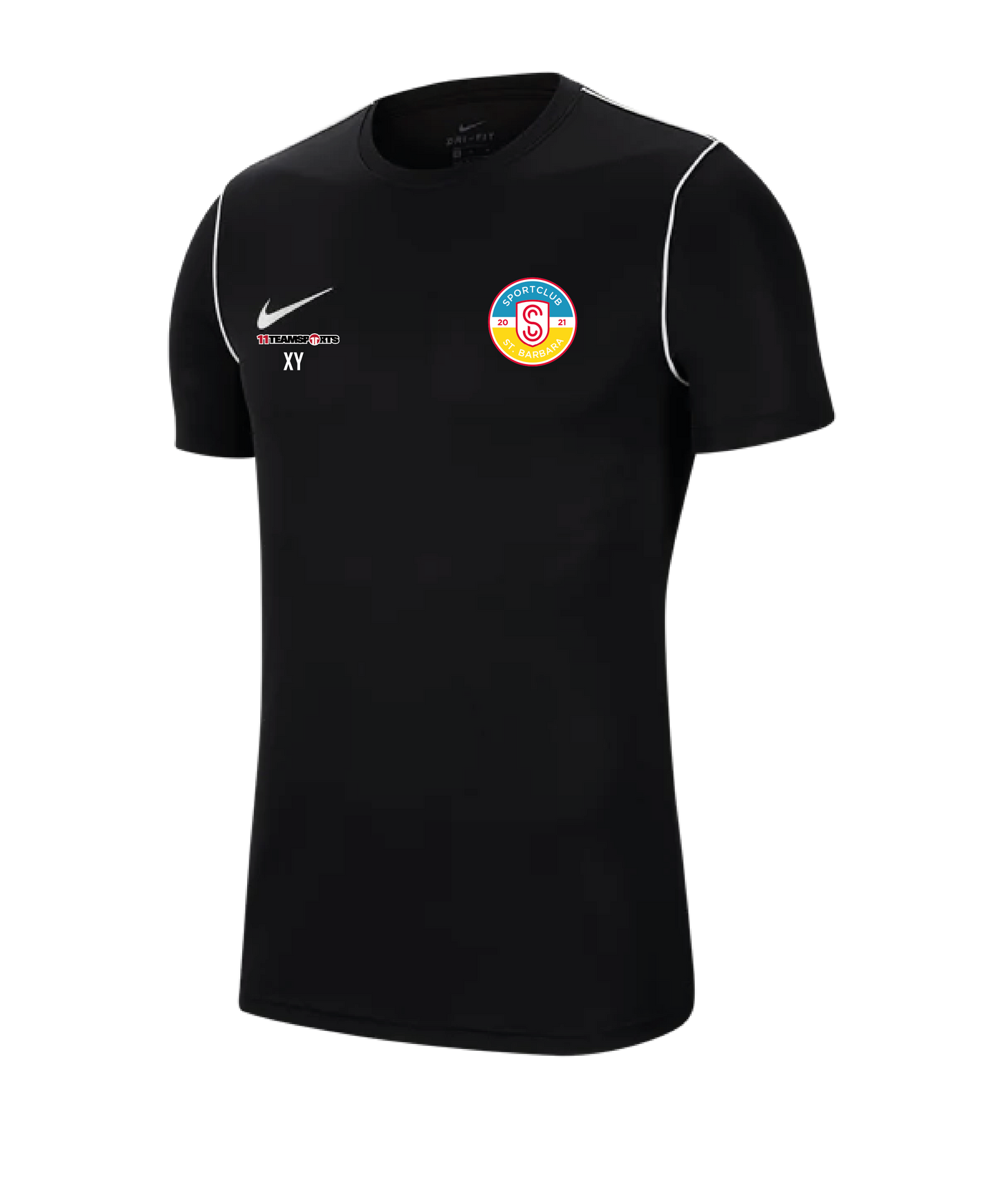 Nike T-Shirt schwarz SC St. Barbara
