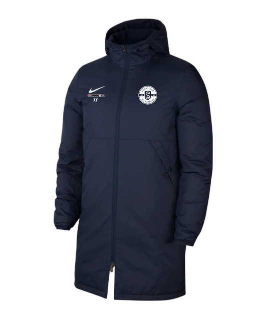 Nike Winterjacke Damen Blau  SC St. Barbara