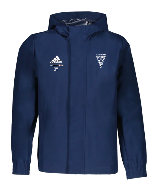 Adidas Regenjacke Blau SV Hochart