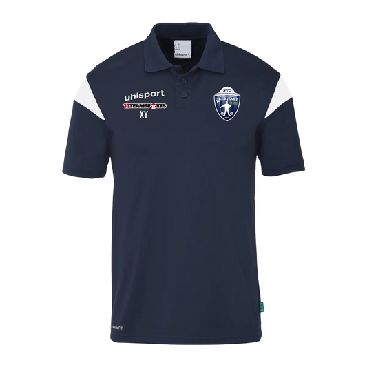 Uhlsport Squad 27 Polos Shirt Blau SV Oberwart