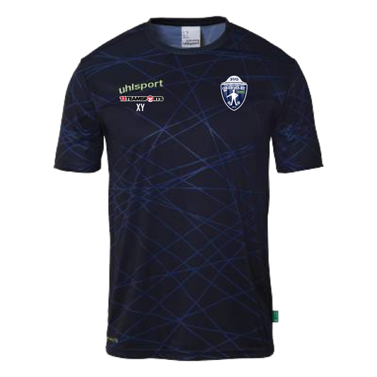 Uhlsport Prediction Shirt Kurzarm Blau SV Oberwart