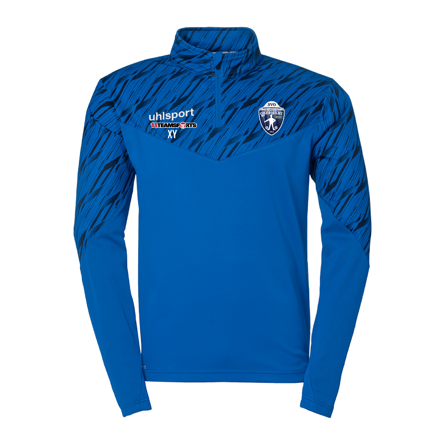 Uhlsport Progressive 1/4 Zip Top Kids Blau SV Oberwart