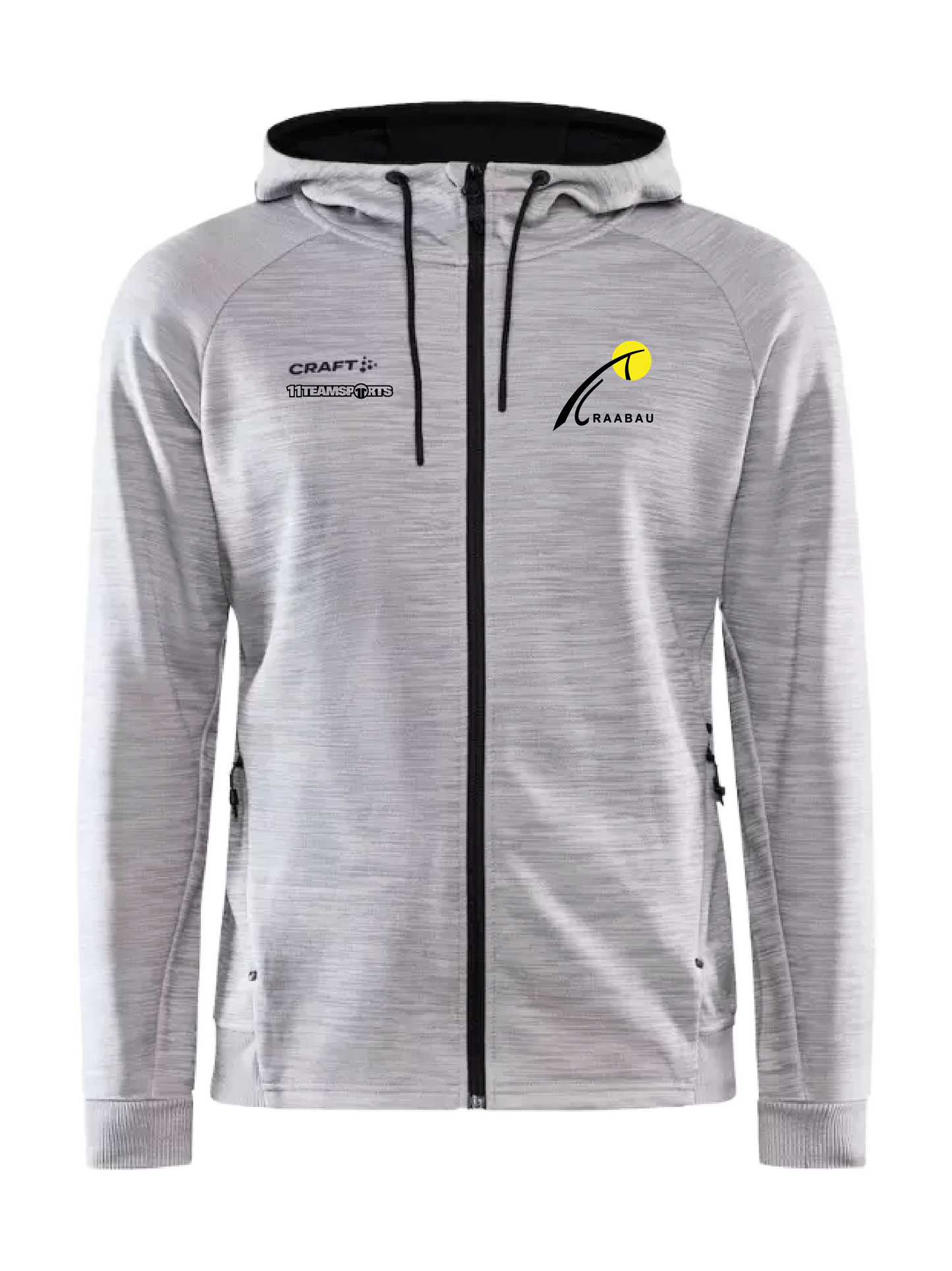 Craft Unify HZ Hoodie Herren Grau TC Raabau