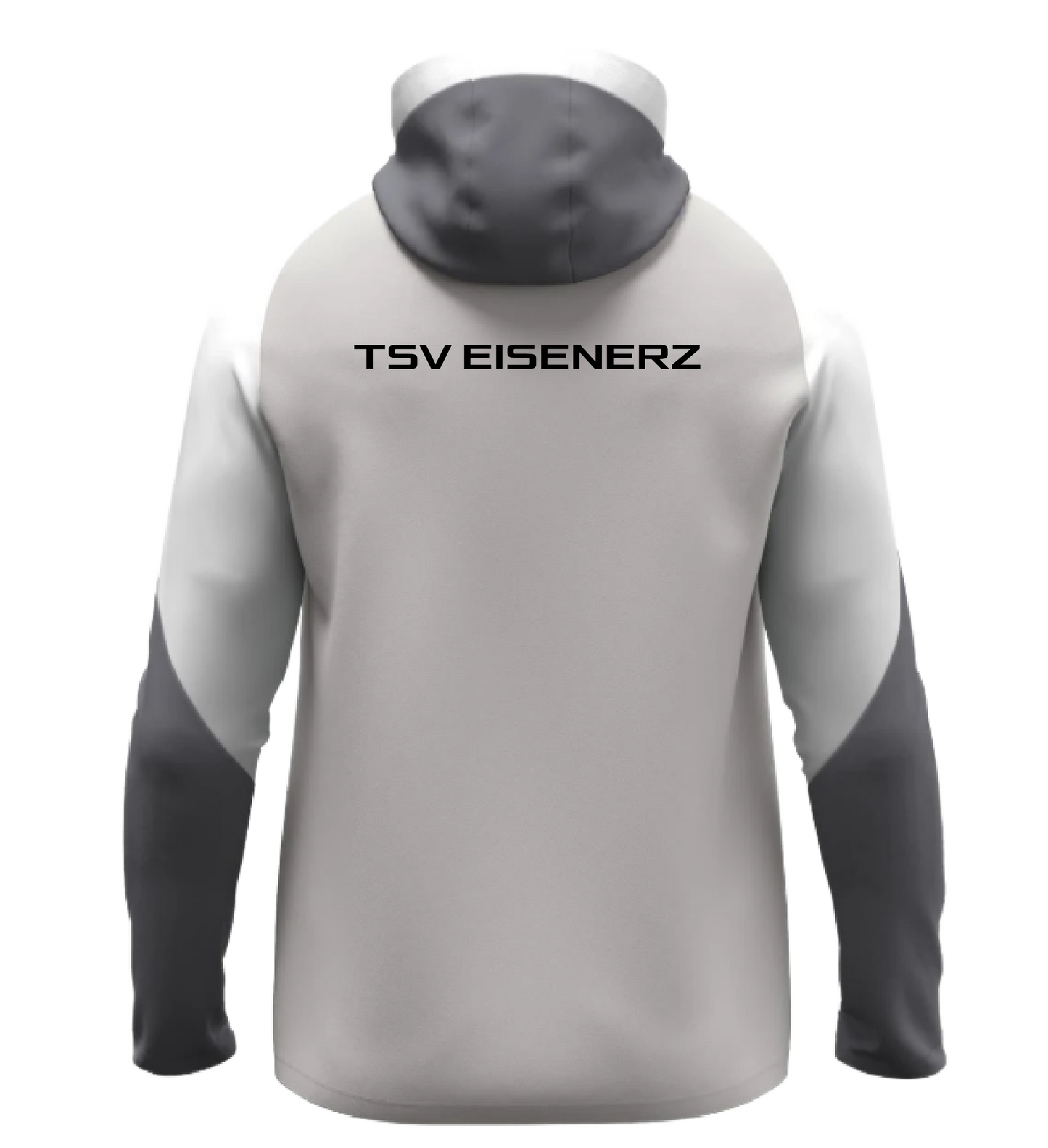 Jako Kapuzenjacke Grau/weiß Kinder TSV Eisenerz