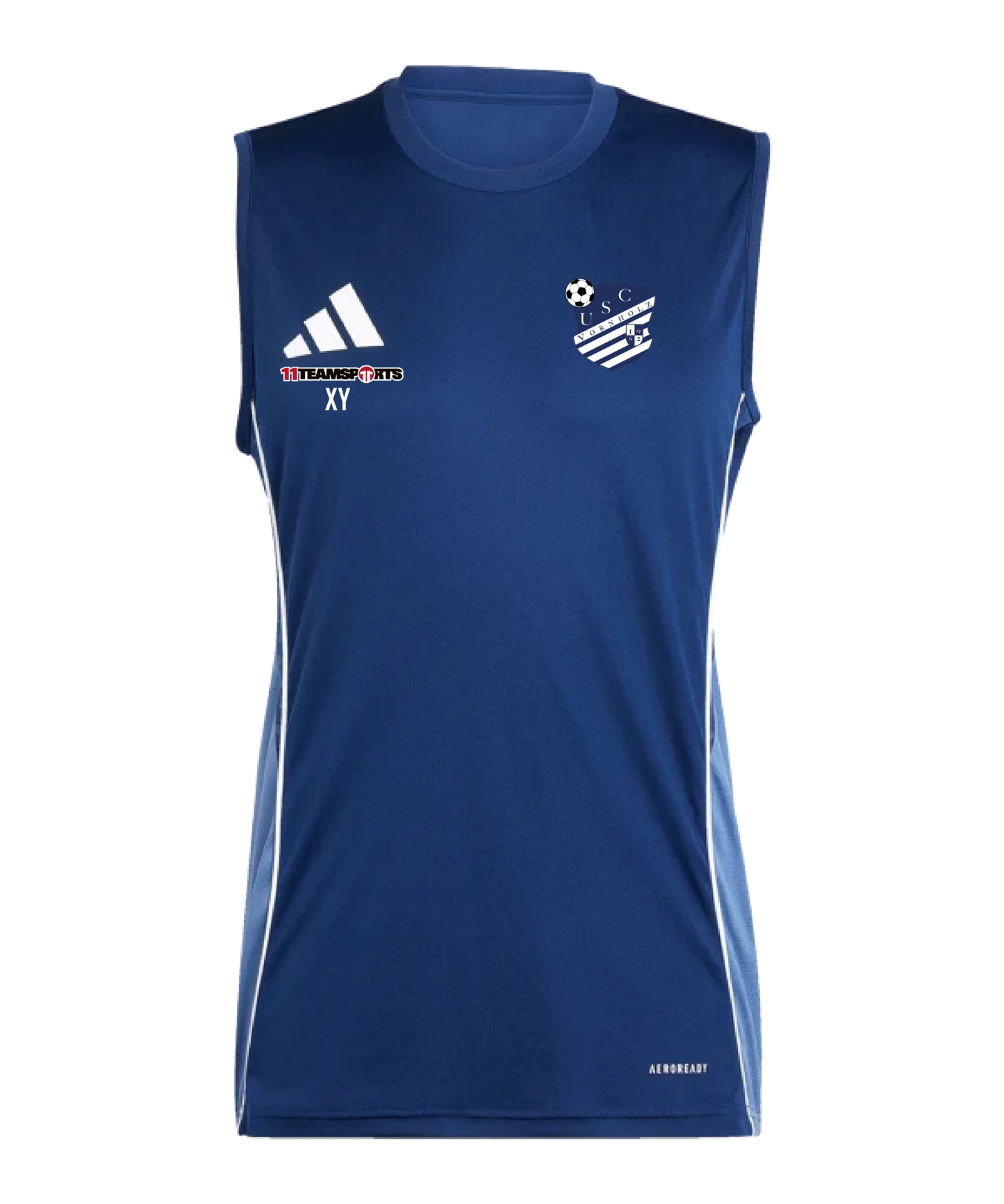 adidas Tiro 25 Competition Tanktop Blau USC Vornholz