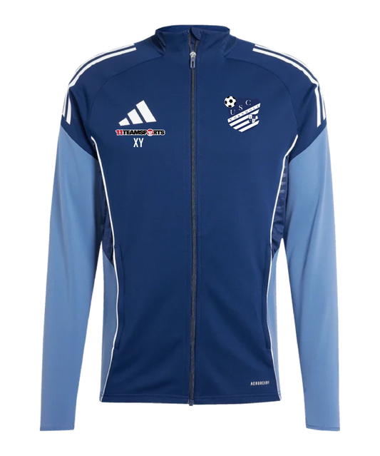 adidas Tiro 25 Competition Trainingsjacke Blau USC Vornholz