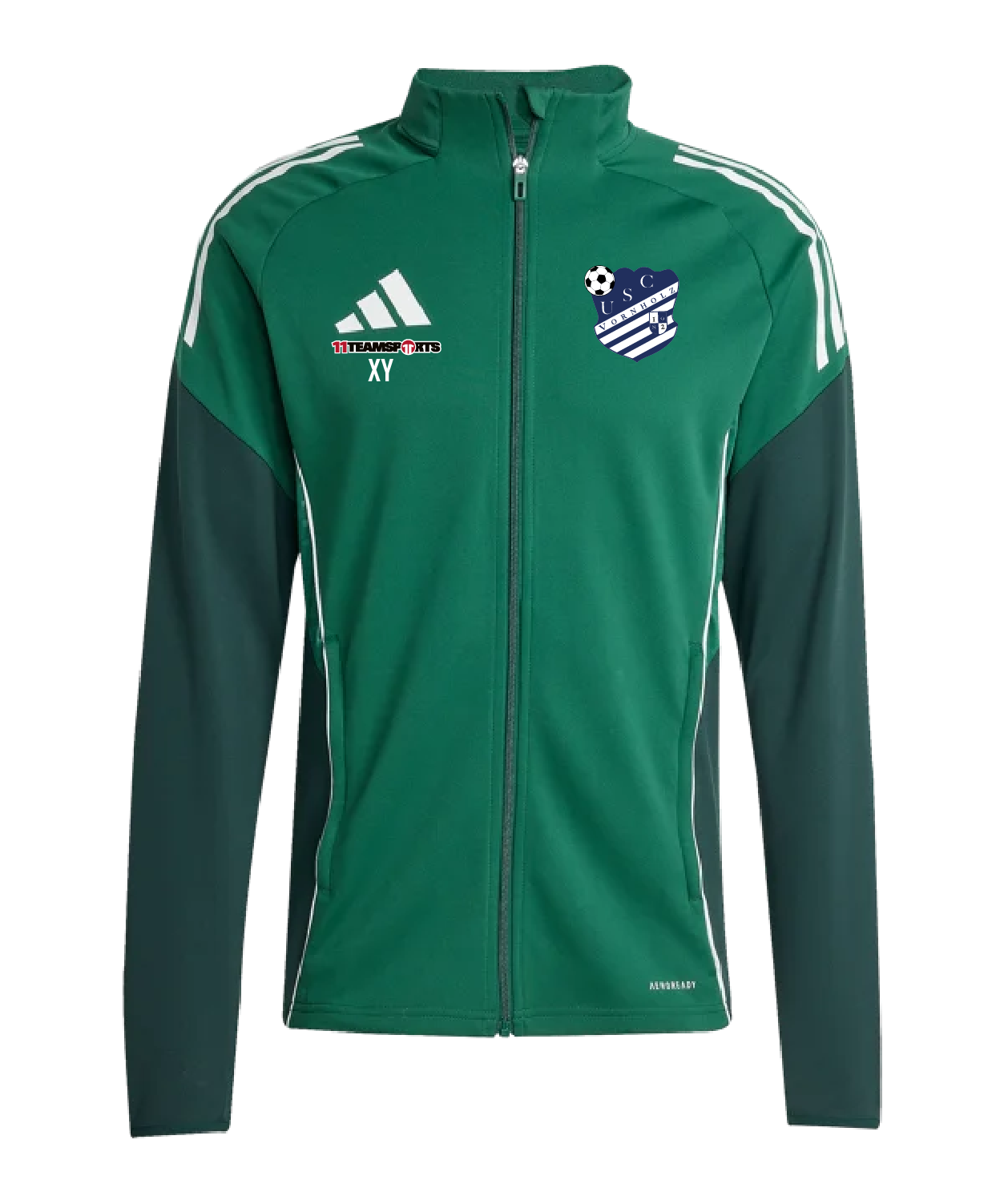 adidas Tiro 25 Competition Trainingsjacke Grün USC Vornholz