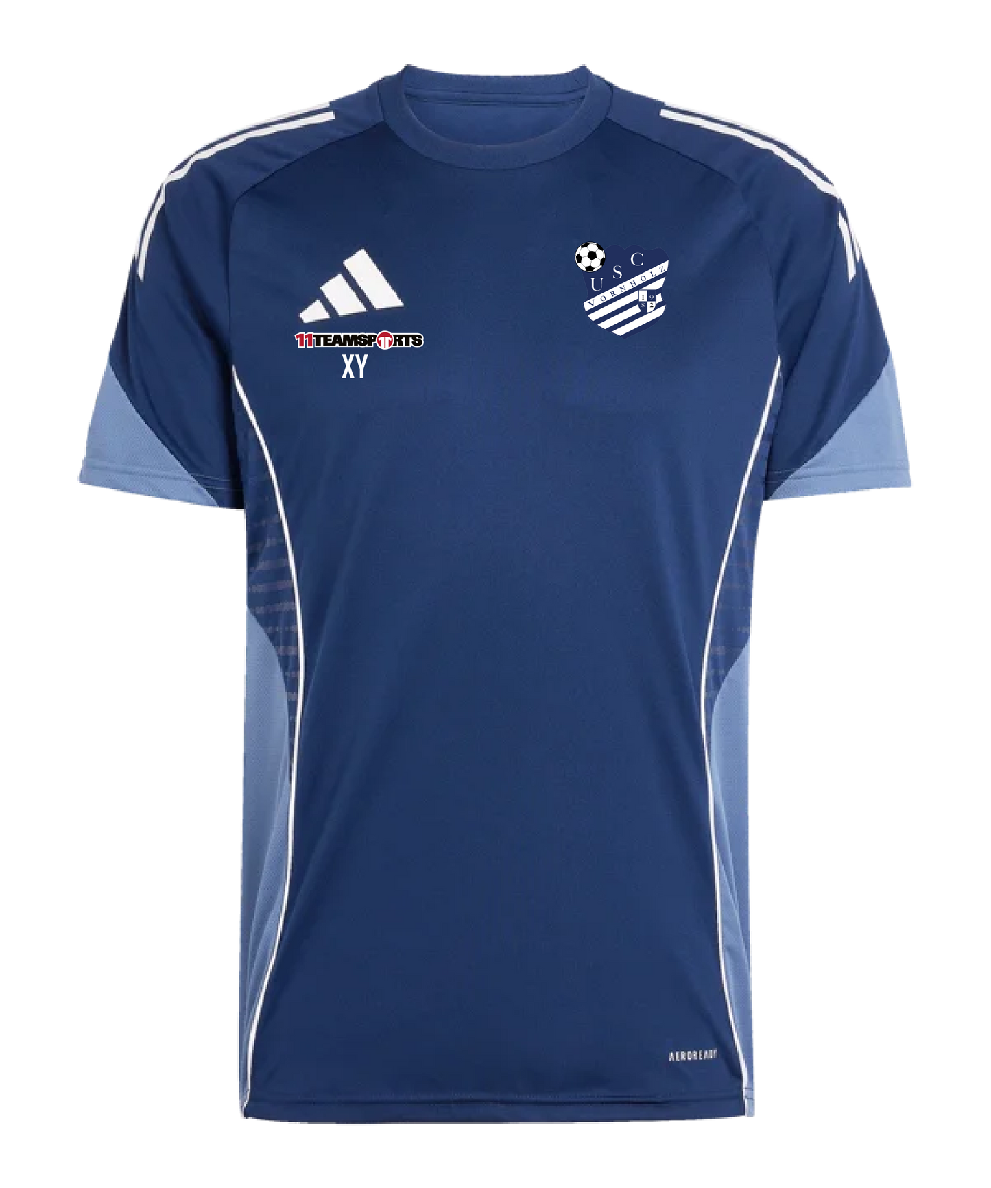 adidas Tiro 25 Competition Trikot Blau USC Vornholz