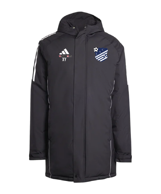 adidas Tiro 24 Winterjacke Schwarz Weiss USC Vornholz