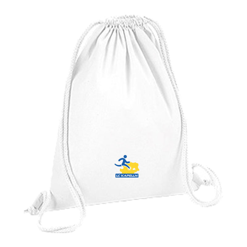Merch Organic Premium Cotton Gymsack White LC Kapelln