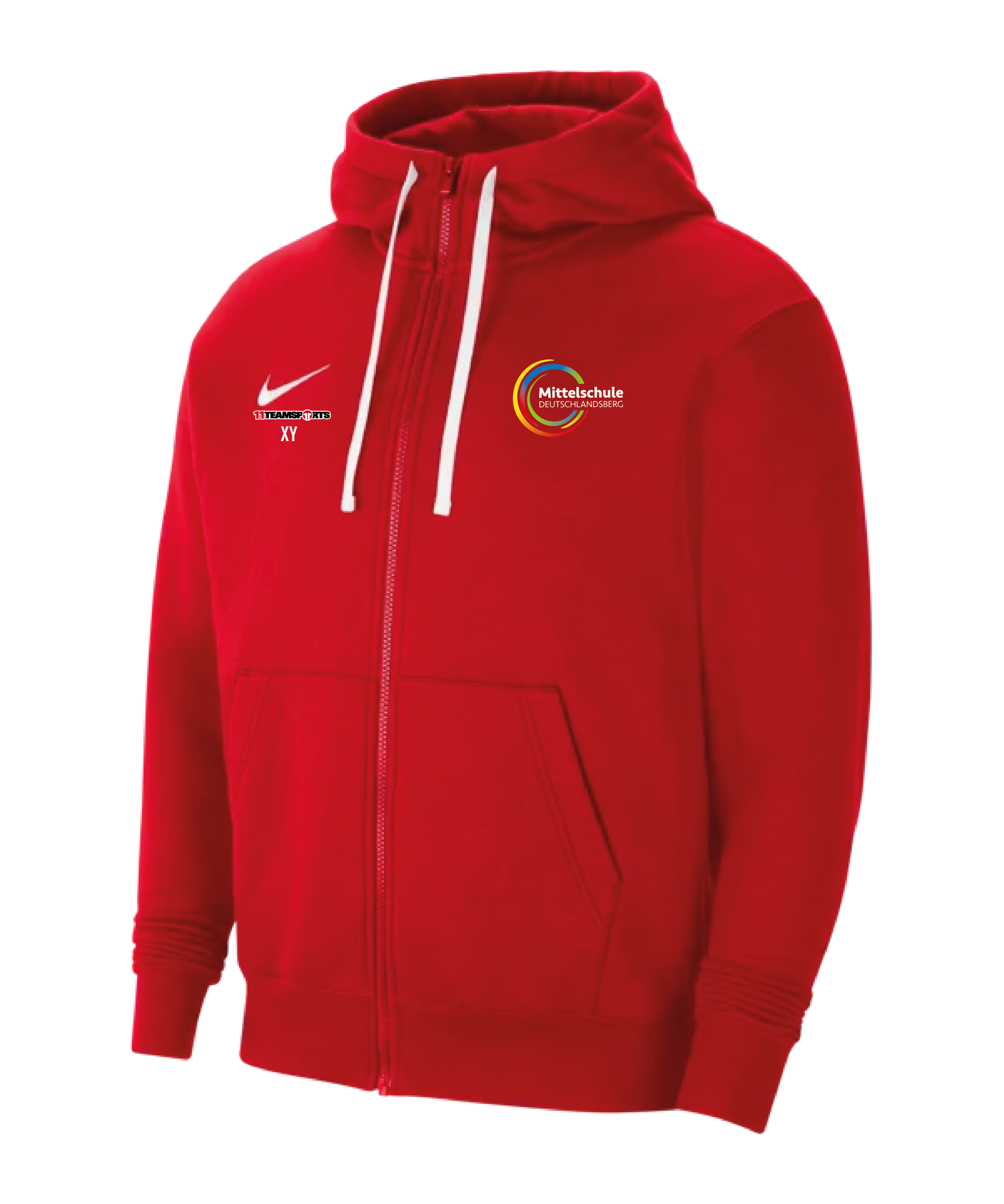 Nike Zip-Hoodie Rot Kids MS Deutschlandsberg