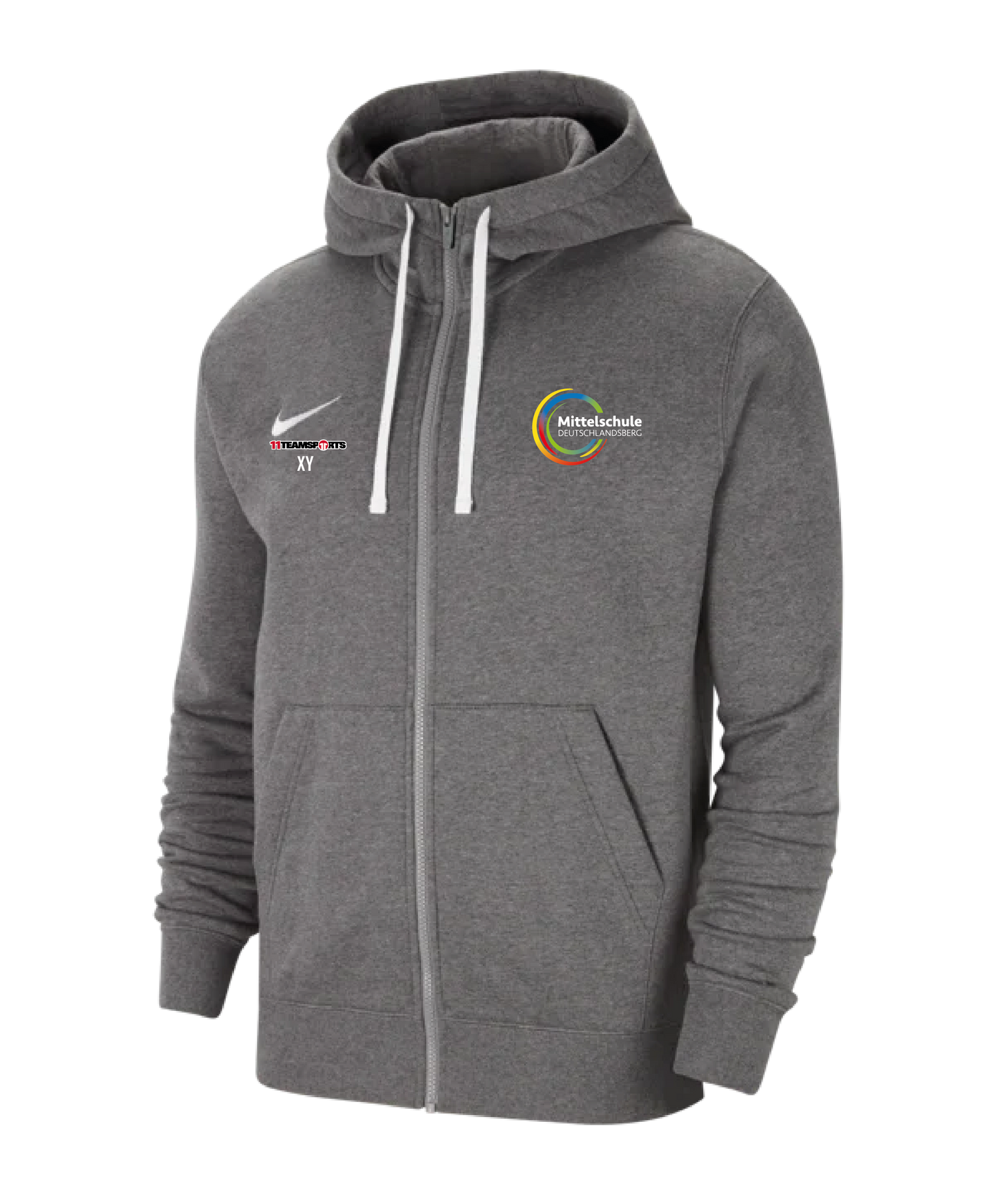 Nike Zip-Hoodie Grau Kids MS Deutschlandsberg