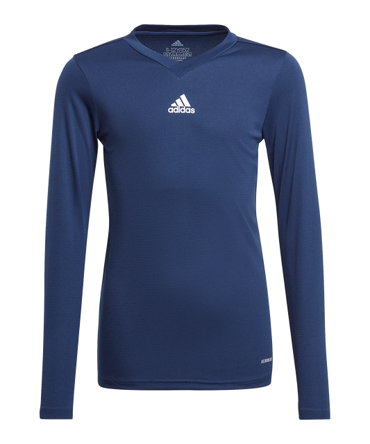 ADIDAS Team Base Top langarm Kids Blau