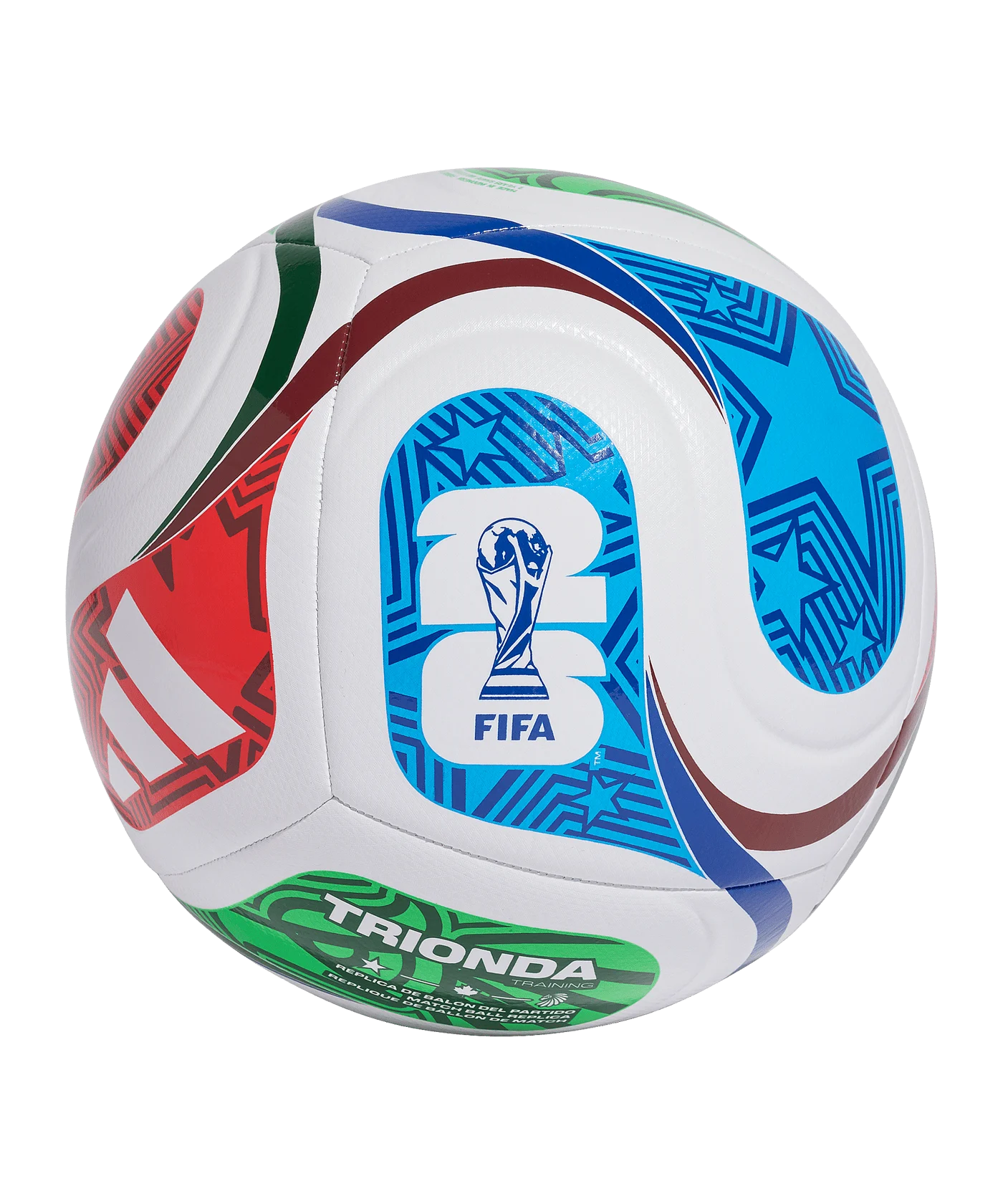 ADIDAS World Cup 26 Trionda Trainingsball Weiß