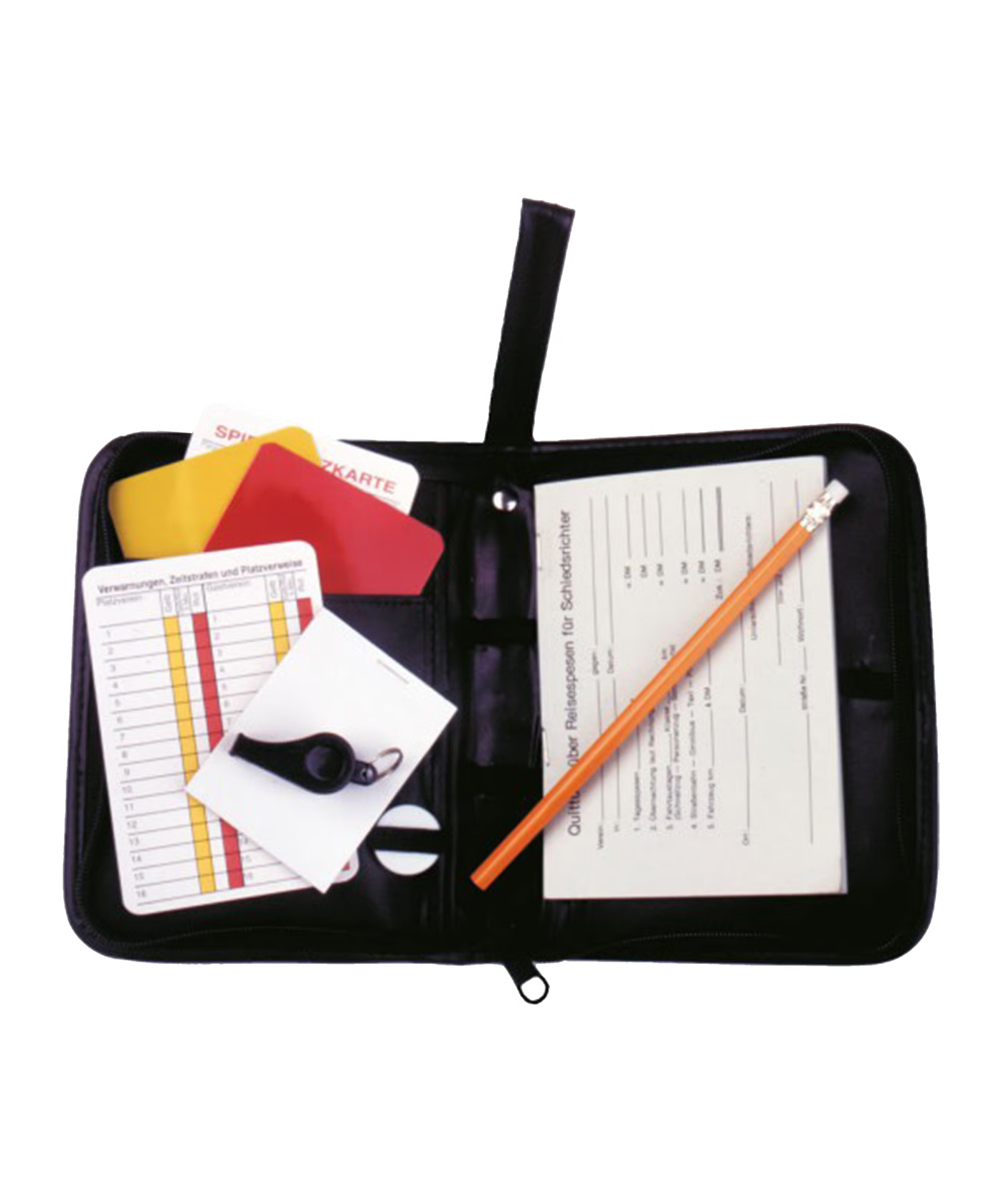 CAWILA Schiedsrichtermappe Schwarz
