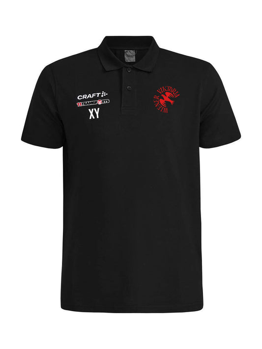 Craft Progress 2.0 Poloshirt Schwarz F999000 SC Wiener Viktoria