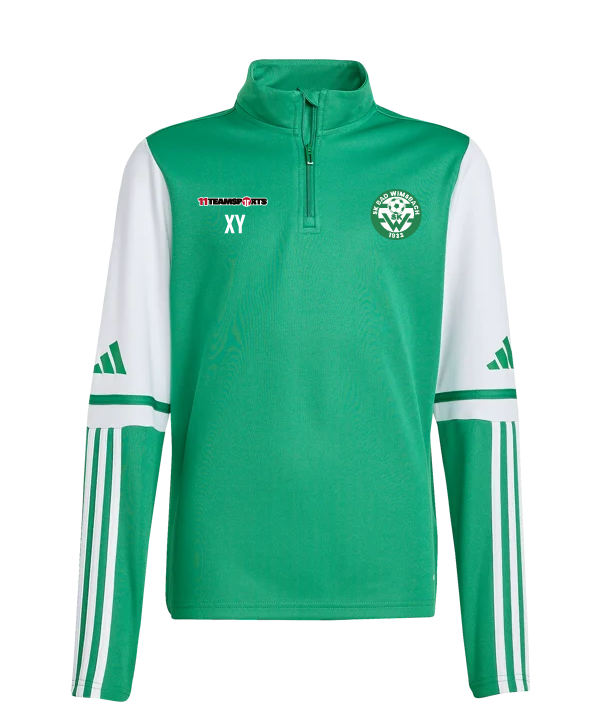 ADIDAS Squadra 25 HalfZip Sweatshirt Kids Grün SK Bad Wimsbach