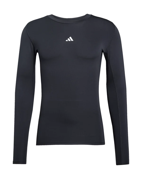 ADIDAS Techfit Longsleeve Schwarz Schiedsrichter