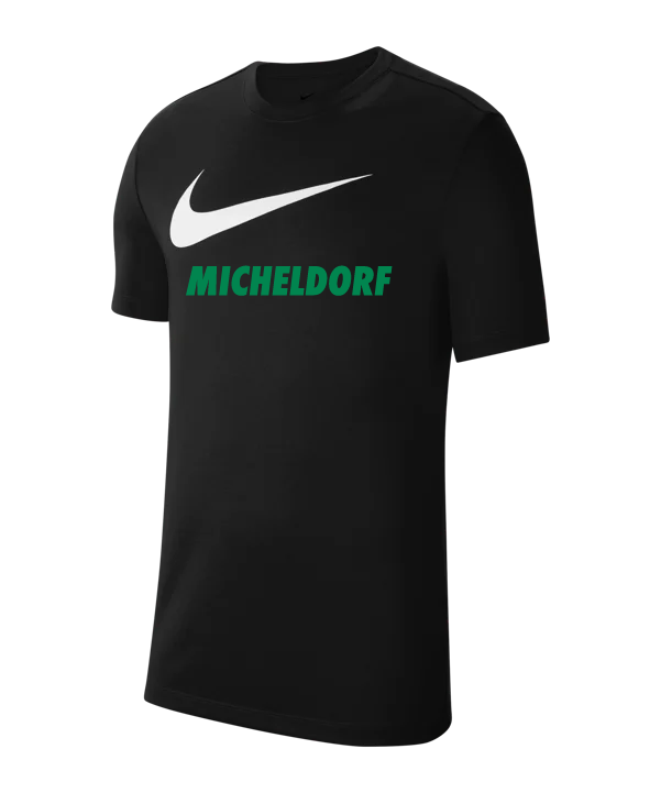 NIKE Park 20 T-Shirt Swoosh Schwarz SV Grün-Weiß Micheldorf