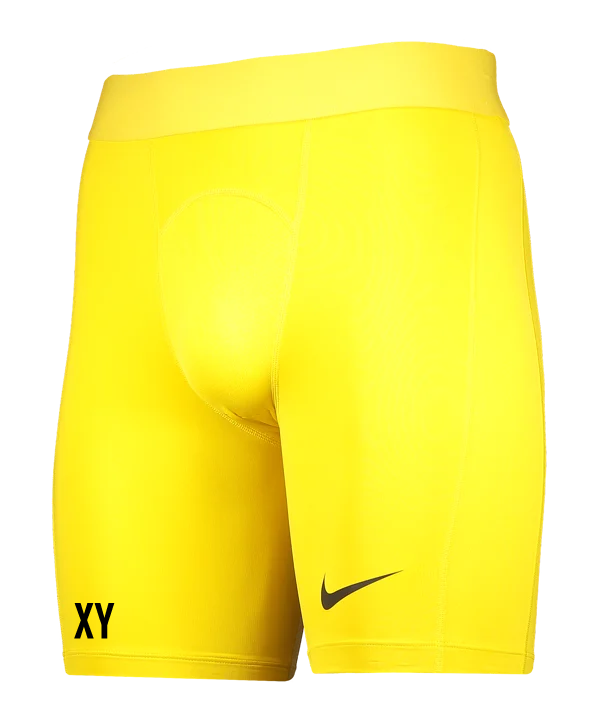 NIKE Pro Strike Short Gelb Schwarz SU St.Martin