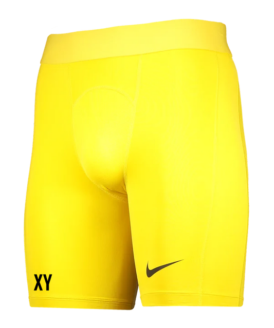 NIKE Pro Strike Short Gelb Schwarz SU St.Martin