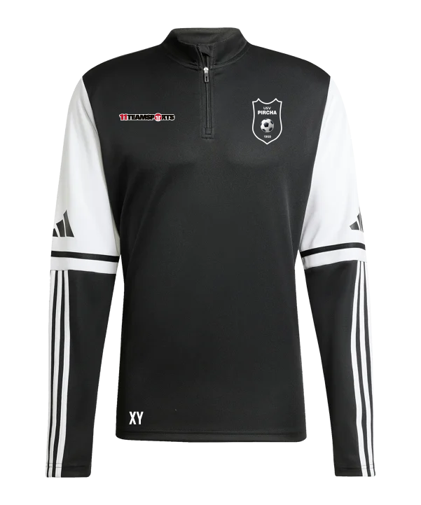 ADIDAS Squadra 25 HalfZip Sweatshirt Kids Schwarz USV Pircha