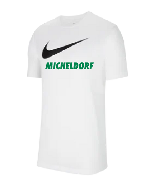 NIKE Park 20 T-Shirt Swoosh Weiss SV Grün-Weiß Micheldorf