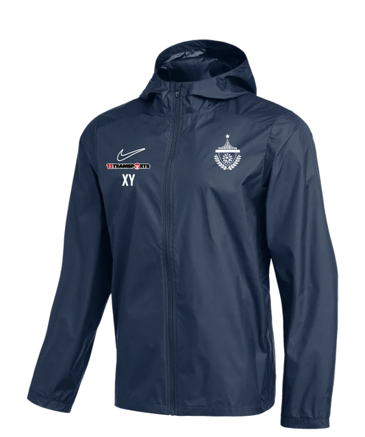 NIKE Academy 25 Regenjacke Blau FC Dach zur Sonne