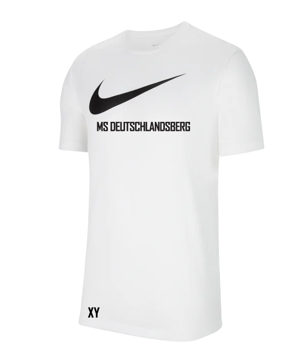 NIKE Park 20 T-Shirt Swoosh Weiss MS Deutschlandsberg