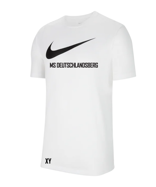 NIKE Park 20 T-Shirt Swoosh Weiss MS Deutschlandsberg