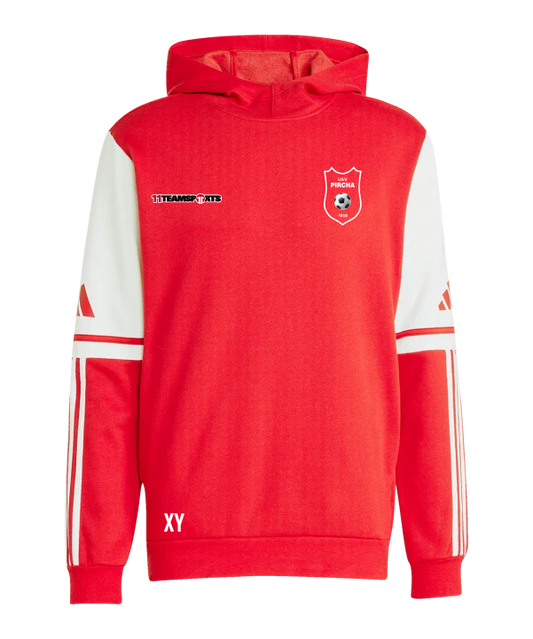 ADIDAS Squadra 25 Hoody Kids Rot USV Pircha