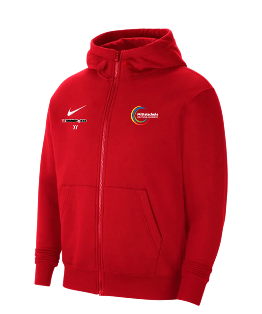 NIKE Park 26 Sweatjacke Kids Rot MS Deutschlandsberg
