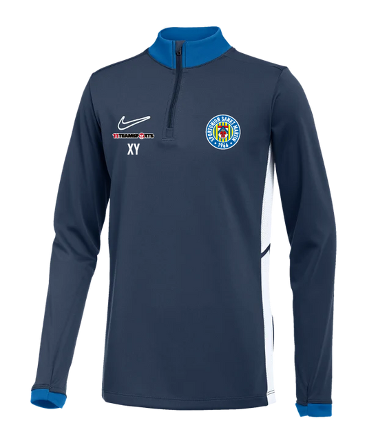 NIKE Academy 25 Drill Top Sweatshirt Blau SU St.Martin