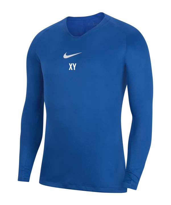 NIKE Park First Layer Top langarm Kids Blau SU St.Martin