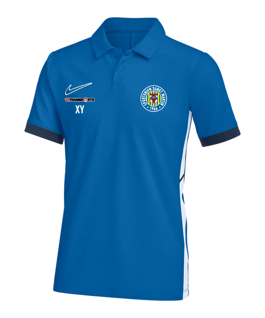 NIKE Academy 25 Polo Blau SU St.Martin