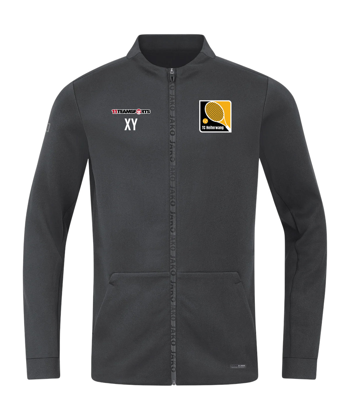 JAKO Pro Casual Jacke Grau F855 TC Heiterwang