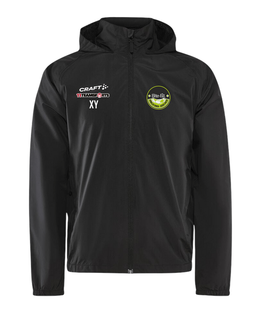 CRAFT Evolve Regenjacke Schwarz Elite-FIT