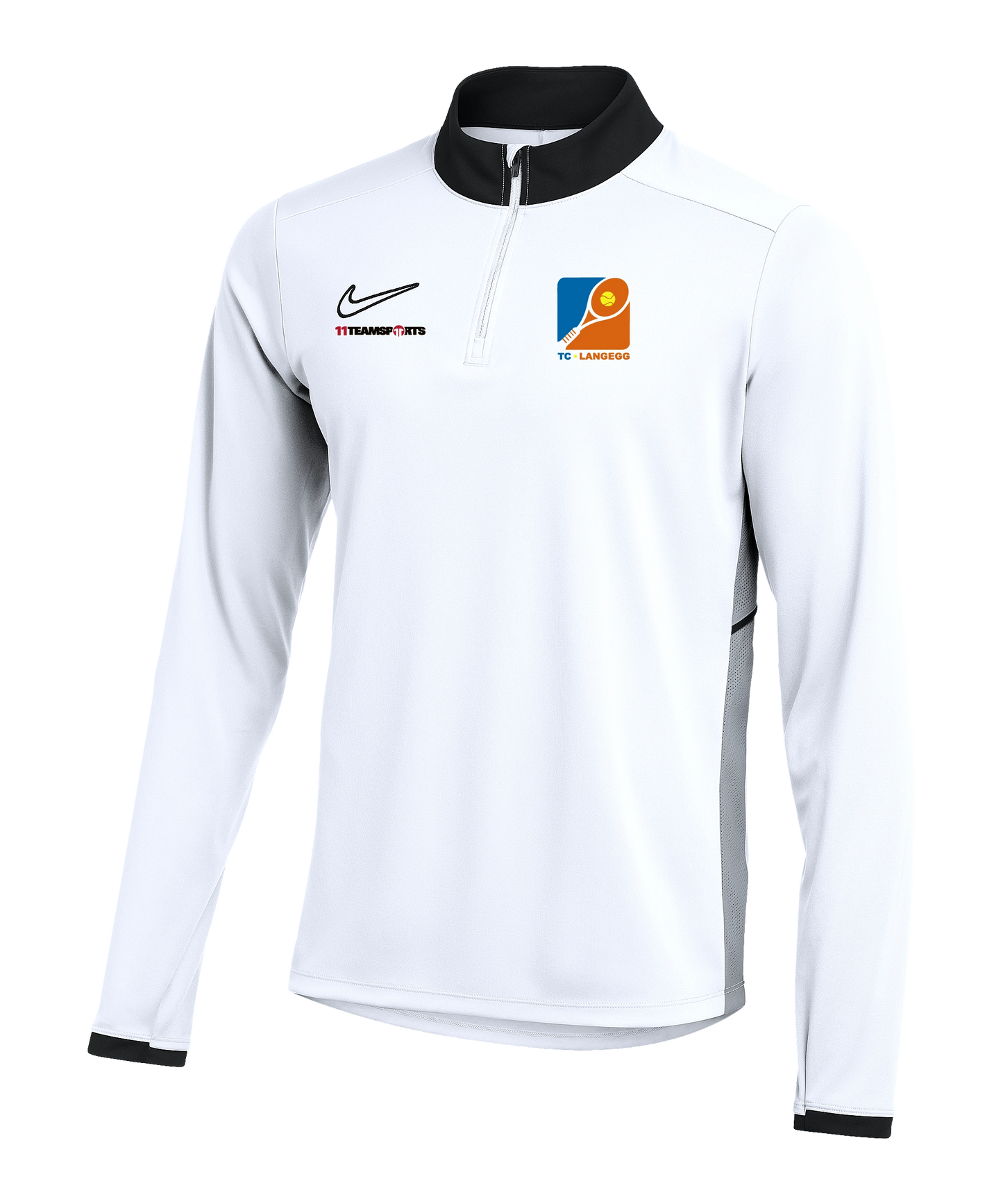 NIKE Academy 25 Drill Top Sweatshirt Weiss TC Langegg