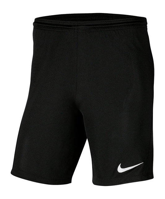 NIKE Park III Short Kids Schwarz