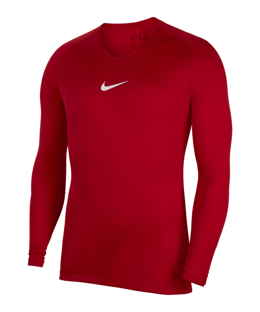 NIKE Park First Layer Top langarm Rot