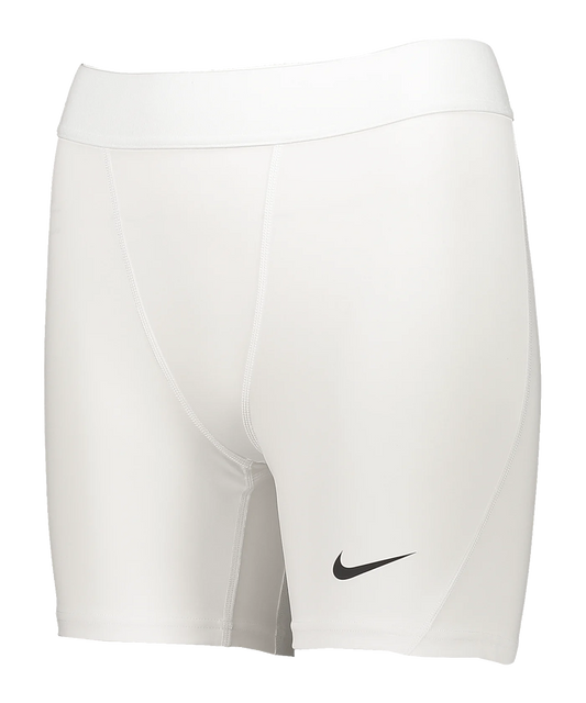 NIKE Pro Strike Short Damen Weiss Schwarz