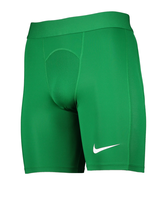 NIKE Pro Strike Short Grün Weiss