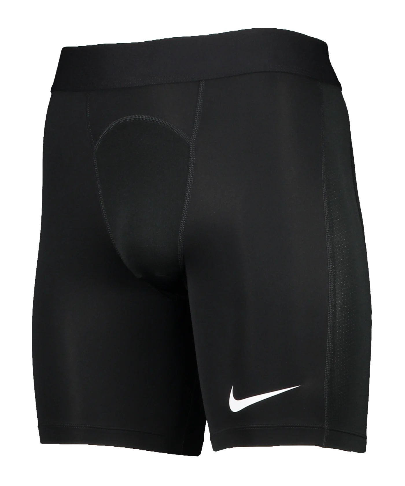 NIKE Pro Strike Short Schwarz Weiss