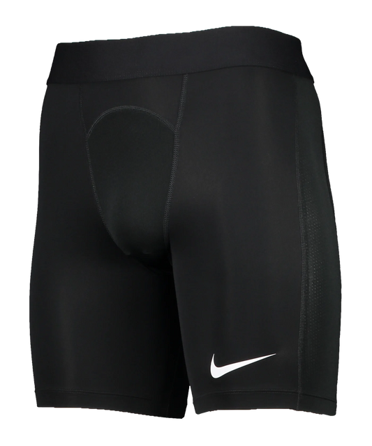 NIKE Pro Strike Short Schwarz Weiss