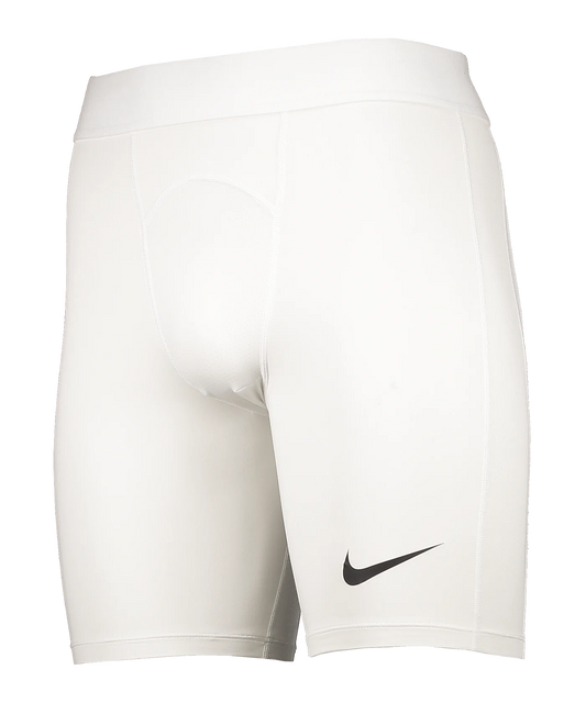 NIKE Pro Strike Short Weiss Schwarz