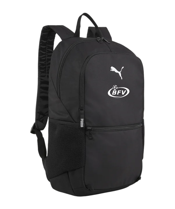 PUMA teamGoal Ballnetz Rucksack Schwarz BFV