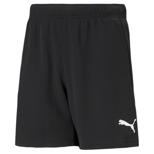PUMA teamRISE Short Kids Schwarz Weiss BFV