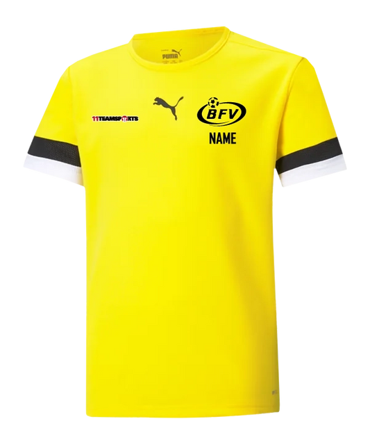 PUMA teamRISE Trikot Kids Gelb BFV
