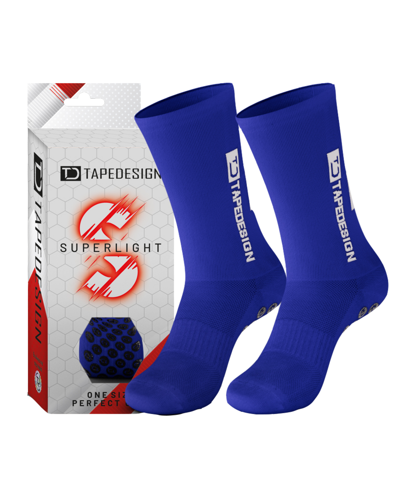 TAPEDESIGN Gripsocks Superlight Socken Blau
