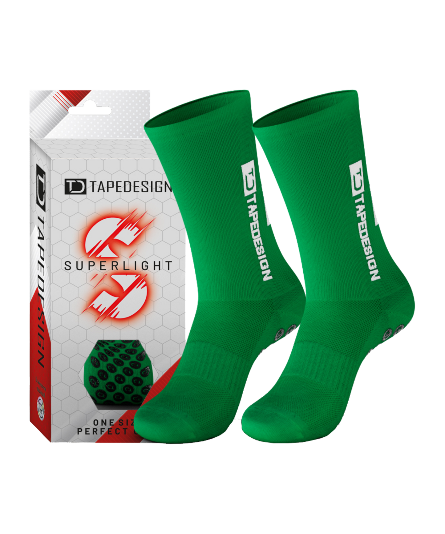 TAPEDESIGN Gripsocks Superlight Socken Grün